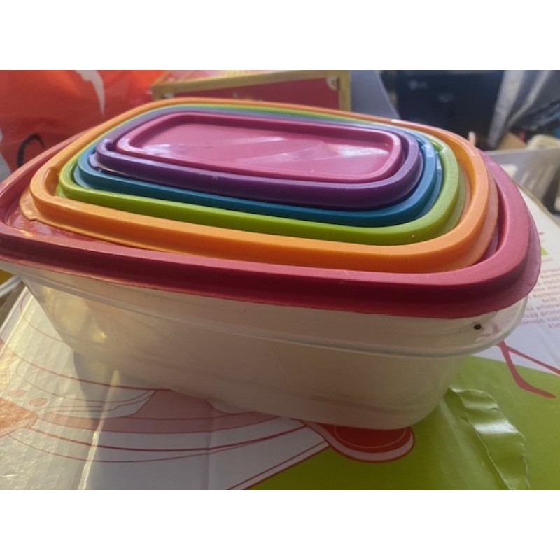 LOTS 6 Tupperware  - 6 TAILLES