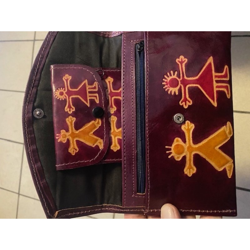 PORTEFEUILLES CUIRS + SECONDES POCHETTES