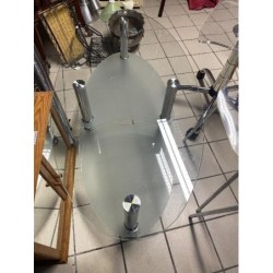 Table basse verre 