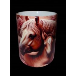 Mug "chevaux"