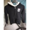 Veste enfant à capuche  (noir) TAILLE 10 ans