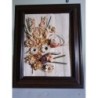 Cadre fleur séché 