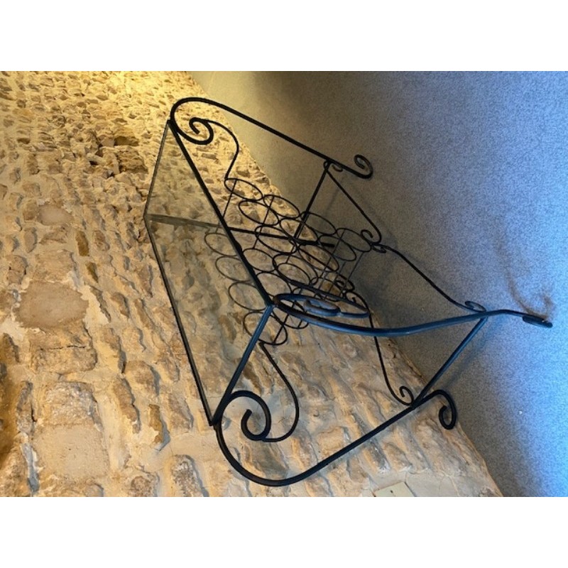 Meuble desserte avec range bouteilles